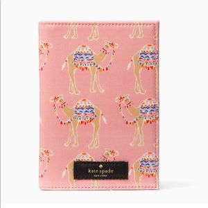 Kate Spade Daycation Camel Party Passport Holder